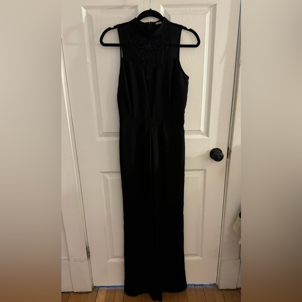 Black jumpsuit with cutouts - Picture 3 of 3